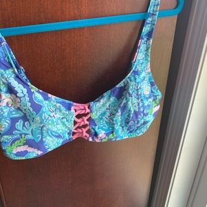 Lilly Pulitzer 🌸 turtle villa bikini top